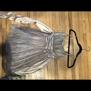 Gold Homecoming dress
